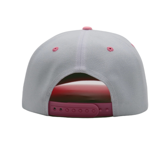 Casquette Snapback AKA Letters, couleur gris rose, brodée, réglable, à visière plate, casquette de baseball unisexe, mode décontractée - Product Image 5