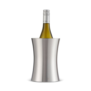 Luxury Gold Ribbed Stainless Steel Wine Chiller Double Wall Insulated Champagne Bucket Ice Cooler For Home <b>Bar</b> And Parties - Product Image 5