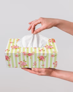 กล่องใส่กระดาษทิชชูเรซิ่นทำมือ กันน้ำ ปรับแต่งได้ โดย FAIZA CRAFT - Product Image 4