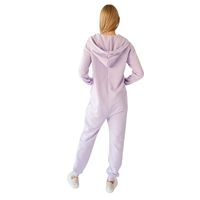Nouvelle Collection Hiver 2026 : Combinaison Polaire Imprimée à Capuche pour Femme, Pyjama, Nuisette et Tenue de Sport Familiale