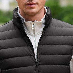 Chaleco transpirable para hombre con ajuste flexible y material duradero, ideal para un estilo de vida activo, OEM personalizado - Product Image 3