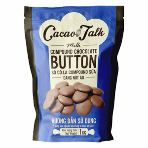 Chocolate en Oferta, Chocolate con Leche Compuesto en Botones, Fabricación en Vietnam, Envío Global, Ingredientes para Repostería, HALAL, OEM/ODM - Product Image 1