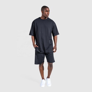 Camisetas Premium para Hombre de Algodón/Fibra de Bambú, Corte Cuadrado, Lisas, Personalizables con Serigrafía, Antiarrugas, Estilo Desgastado, Oversize, de Gran Gramaje, Hip Hop - Product Image 6