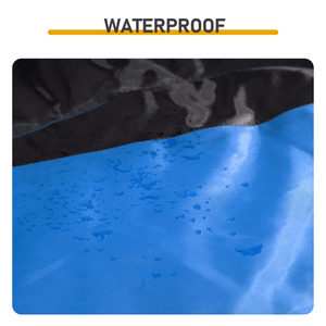 Saco de Dormir Ligero Azul para Excursionismo y Senderismo, Diseño Compacto Impermeable Tipo Sobre para Clima Frío y Cálido - Product Image 4