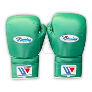 Gants de boxe professionnels de compétition en cuir véritable, à lacets, pour l'entraînement, équipement de combat, fabricant OEM personnalisé - Product Image 3