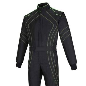 Combinaison de course de karting sur mesure de qualité supérieure pour adultes, professionnelle, 3 couches, séchage rapide, manches longues, polyester/nylon, été - Product Image 4
