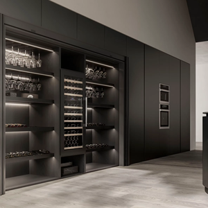 ชุดครัวสำเร็จรูปทันสมัย JY Project แบบกำหนดขนาดเอง สไตล์ยุโรป โครงไม้ MDF  หน้าบานไร้กรอบ ท็อปหินอ่อน - Product Image 4