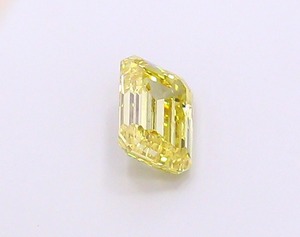Diamant de laboratoire CVD de 1,10 ct, jaune fantaisie, taille émeraude, VS1, EX Poli, créé en laboratoire, diamant non monté pour bijoux en diamant, directement de l'usine - Product Image 4
