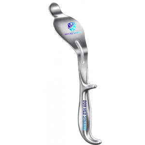 Lève-osseux Bennett de haute qualité 26 cm, 10 mm, en acier inoxydable, instrument chirurgical orthopédique manuel réutilisable pour la chirurgie osseuse DMD - Product Image 2