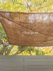 Voile d'ombrage en fibre de coco naturelle de qualité supérieure pour jardin, serre et protection solaire extérieure - Product Image 6