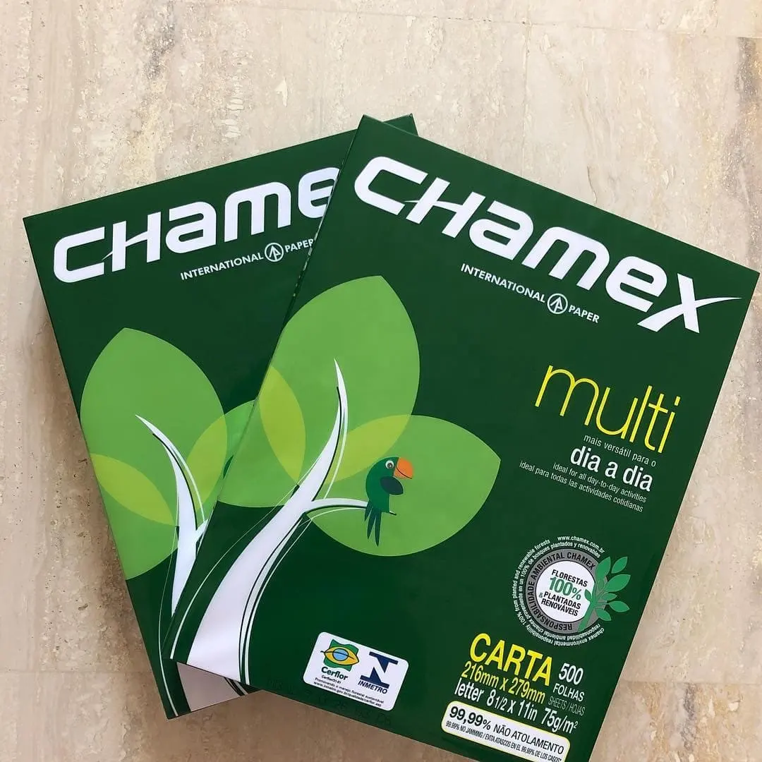 Премиум качество низкая цена Chamex / A4 копировальная бумага, 75 gsm/ 500 листов на REAM Chamex A копировальная бумага A4 80gsm