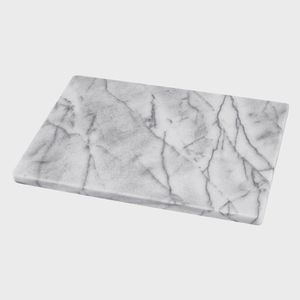 Planche à découper en marbre pour l'inauguration de la maison, surface de préparation alimentaire, plateau de service, cadeau décoratif - Product Image 1