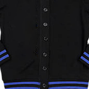 Cardigan en tricot patchwork style universitaire Zeta pour femme, hiver, dentelle brodée, tenue universitaire pour sororités et fraternités - Product Image 5