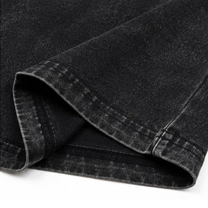 Camisa de Mezclilla con Diseño Personalizado para Hombre, 100% Algodón, Transpirable, Ecológica, Corte Holgado, Estilo Casual Urbano - Product Image 4