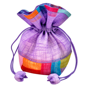 Sac cadeau coréen traditionnel Saekdong en patchwork Bokjumeoni avec cordon de serrage, pochette porte-bonheur pour mariage, fête, souvenir, emballage - Product Image 5