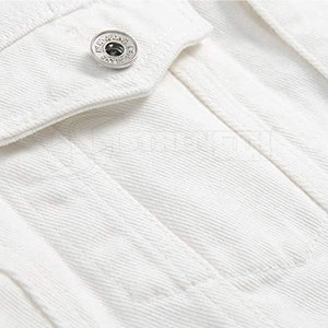 Street Style Jeans Jackets For Men Trendy Fashion Look Comfortable Jeans Jackets For Outdoor Wear - Product Image 3