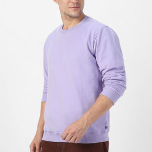 Crew Neck Custom Long Sleeves Sweatshirts <b>for</b> <b>Men</b> Wholesale Plain <b>Mens</b> Streetwear Sweatshirt Plain Cotton Casual Sweatshirt - Product Image 3