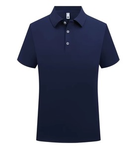 Chemises polo pour hommes en coton pur, à manches courtes, imprimées, tricotées, sur mesure, de haute qualité, ODM. - Product Image 2