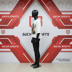 Camiseta Corta Personalizada para Hombre, Camiseta con Estampado Gráfico, Estampado de Arte Abstracto, Camiseta Holgada de Algodón Suave, Top de Moda Urbana - Product Image 3