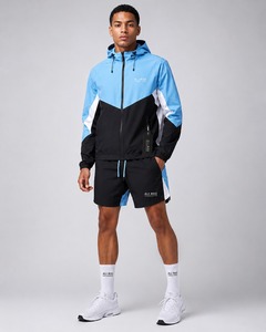 Ensemble coupe-vent court personnalisé OEM en tissu nylon doux, séchage rapide, respirant, vêtements de sport tendance pour hommes - Product Image 1