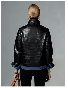 Premium Women s Leather Jacket Custom Design Apparel Women s Elegant Leather Coat Luxury Fashion Collection High Quality - Product Image 2