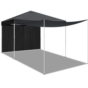 10x10FT Outdoor Pop up <b>Canopy</b> <b>Tent</b> with 2 Sidewalls for Parties - Product Image 2