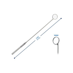 Espejos Dentales Laringeos Esterilizables con Mango, Juego de 11 Piezas de Instrumentos Quirúrgicos de Acero Inoxidable Alemán - Product Image 3