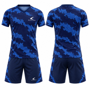 Nuevo Uniforme de Fútbol, Ropa Deportiva al por Mayor, Mejor Precio, Secado Rápido, Ajuste Delgado, Uniforme de Fútbol Unisex con Nombre de Equipo Personalizado - Product Image 1