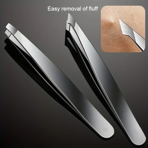 Pinzas de Acero Inoxidable BAFA SURGICAL INSTRUMENTS para Depilación de Cejas y Vello, Punta Recta para una Fácil Extracción y Cuidado Personal - Product Image 6