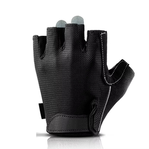 <b>Half</b> Finger Fitness Gloves Breathable Non <b>Slip</b> Grip Adjustable Wrist Strap Gym Training Gloves Unisex Sports Workout multi glove - Product Image 6