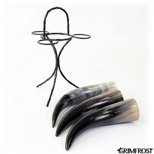 Copa de Cuerno Vikinga Rústica para Beber, Ideal para Festivales Medievales, Accesorios de Camping, Coleccionistas y Regalos Únicos para Mercados Mayoristas - Product Image 1