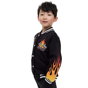 แจ็คเก็ตวาร์ซิตี้คอตั้งปักลายเชนิลล์แบบสั่งทำพิเศษสำหรับผู้ชาย ระบายอากาศได้ดี แห้งเร็ว พิมพ์ลายสไตล์เรซซิ่ง ผ้าขนสัตว์ สตรีทแวร์ - Product Image 3