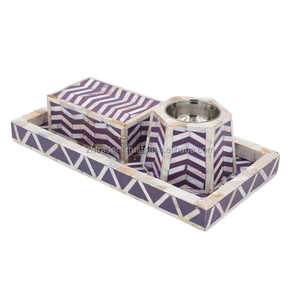 Elegante Juego de Mubkhar con Incrustaciones de Perlas, Diseño de Lujo Árabe para Bodas, Ramadán, Eid, Exhibición de Fragancias para el Hogar, Artículos Religiosos - Product Image 3