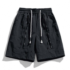 Pantalones Cortos de Hip Hop Kanye West de 5 Pulgadas, Lisos, Personalizados para Hombre, con Banda Elástica - Product Image 1
