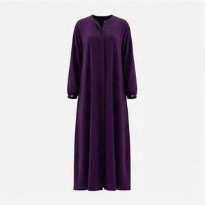 Último Diseño de Abaya Musulmana con Lentejuelas de Alta Calidad para Mujer, Personalizada, Ligera, Anti-UV, Transpirable, para las Cuatro Estaciones - Product Image 1
