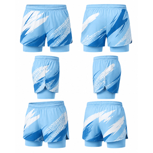 Shorts de plage pour hommes en marque privée avec poches imperméables, tissu à séchage rapide, taille ajustable, fournisseur de maillots de bain et de shorts de surf pour hommes - Product Image 6