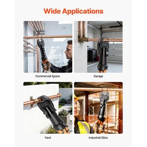 Morsa ProPress da 3/4 pollici per utensili a pressione HVAC serie Compact, in acciaio temprato 52 HRC - Compatibile con utensili a pressione da 24KN - Product Image 6