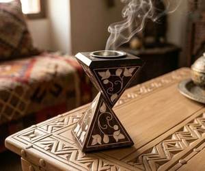 Luxury Modern Bone Inlay Incense <b>Burner</b> Best Quality Wood Bakhoor Holder for Home Hotel Office or Villa Direct from India - Product Image 4