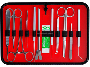 Kit de dissection avancé en acier inoxydable pour étudiants en médecine et en médecine vétérinaire, 22 pièces, CE ISO, pratique de la suture, formation, OEM ODM, vente en gros - Product Image 5