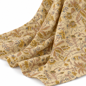 Tela Floral 100% Algodón con Estampado a Mano para Ropa de Cama, Fundas de Edredón y Diseños Personalizados - Product Image 5