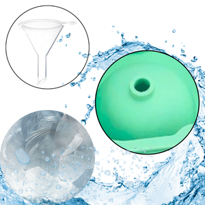 Molde de silicona personalizado para cubitos de hielo en forma de bola con 4 cavidades - Product Image 5