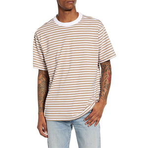 T-shirt promotionnel Terracore pour homme, anti-rides, tricoté, col rond, coupe classique, en tissu éponge, streetwear, avec logo frontal, écologique et respirant - Product Image 1