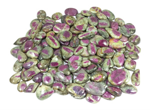 Wholesale Price Natural <b>Ruby</b> In Quartz Loose Cabochon Oval Cut Quartz Jewelry Making Unique Quality Healing - Product Image 4