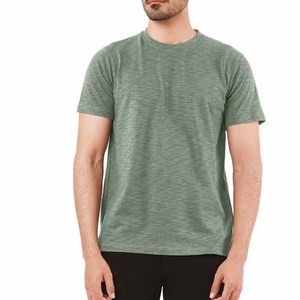 Nueva Llegada, Camiseta de Hombre al por Mayor, Manga Corta, Tejida, 100% Algodón, Transpirable, de Secado Rápido, Cuello Redondo, Personalizada, de Alta Calidad - Product Image 2