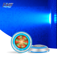 Lumière sous-marine Aqua Blanc/RGB IP68 Imperméable CREELED LED Accessoires de piscine avec matériau ABS Montage mural