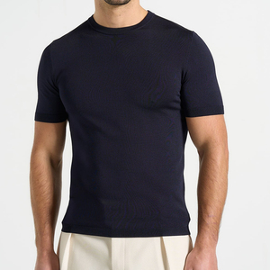 Camiseta Unisex 100% Algodón 260g con Bordado 3D Personalizado, Diseño de Moda Elegante, Corte Holgado para Fiestas - Product Image 5