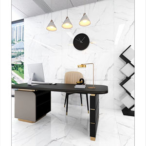 Azulejo de porcelana pulido con aspecto brillante de 600x600 mm, diseñado para un visual elegante en pisos y un rendimiento superficial suave. - Product Image 1