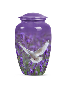 Urna Funeraria para Adultos, Diseño Moderno Americano, Hecha a Mano, Hermosa Urna Conmemorativa para Entierro - Product Image 1