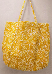 Bolsa de mano rosa de gran capacidad, bolso de hombro de algodón para viajes, playa, uso diario, 100% algodón reciclado - Product Image 6