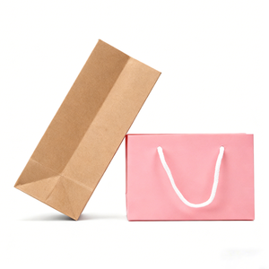 Low MOQ Custom Luxury Paperboard Handbags Eco-Friendly Recyclable Packaging <b>Bags</b> - Product Image 3